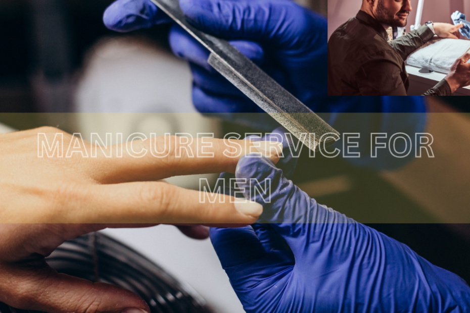 Manicure service for men